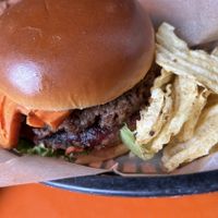 Burger spécial   at Pingala Cafe in Burlington