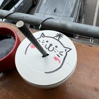 Berry smoothie and coffee  at Pingala Cafe in Burlington