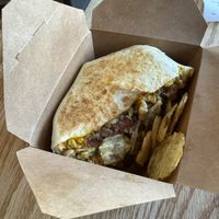 Crunchwrapp  at Pingala Cafe in Burlington