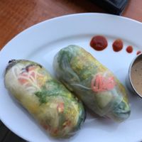 Fresh rolls  at Pingala Cafe in Burlington