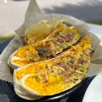 Crunchwrap Supreme  at Pingala Cafe in Burlington