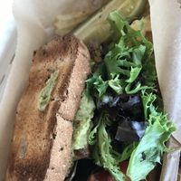 Cali club on gf bread at Pingala Cafe in Burlington