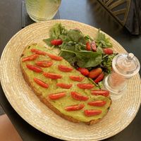 Bruscheta guacamole  at Ristretto in Oradea
