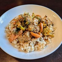 Red curry. at Thai Fresh in Austin