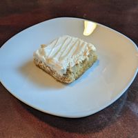 Tres leches cake. at Thai Fresh in Austin