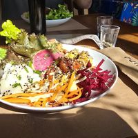 Entrada: salada at Saracura Cozinha Vegetariana in Cotia