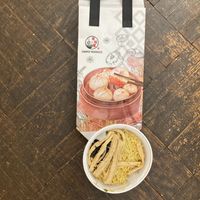 Takeout vegan ramen at Simply Noodles in New York City