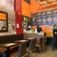 Inside at Simply Noodles in New York City
