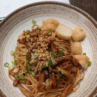dan dan noodles with extra tofu puffs (~$16+$2) at Simply Noodles in New York City