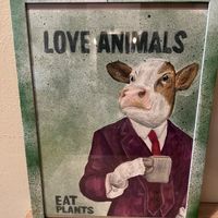 Original artwork   at Café Vegardie in Berlin