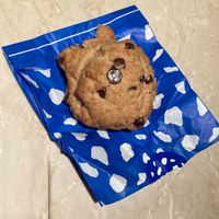 Vegan cookie by Levain Bakery at Levain Bakery - 74th St in New York City