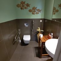 Very nice bathroom at Maona (Nomi) in Mallorca