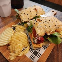 Greenholm sandwich at The Dingo Cafe in Lithgow