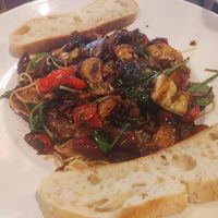 Al Fresco Angel Hair Pasta at Oakhurst Grill & Whiskey 41 Lounge  in Oakhurst