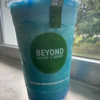 Bluemood Rush with vegan protein   at Beyond Juicery + Eatery  in Naples