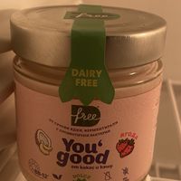 Vegan yogurt!  at Zelen Bio in Sofia