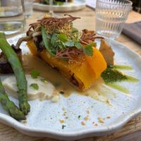 Pompoen lasagne at HOTEL BENT Restaurant in Oisterwijk