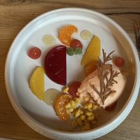 Dessert citrus   at HOTEL BENT Restaurant in Oisterwijk