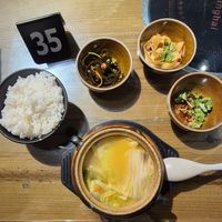 Boss recommended this to me. Comes as a set. Delicious! at Miao Chu Tian Xiang Vegetarian - 妙厨天香素食 in Kunming