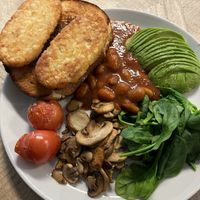 Vegan breakfast  at Fat Goose Crossing  in Armidale