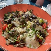 vegan wareniki  at Lewy in Potsdam