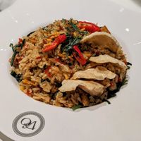 Vegan Nasi Goreng Kangkung at Violet Oon Singapore at Dempsey in Central Singapore