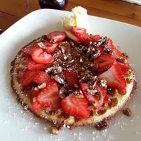 vegan waffle at TIABI Coffee & Waffle Bar - Maryland Pkwy in Las Vegas
