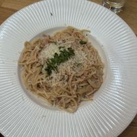 Vegan carbonara  at Subs & Pasta  in Mariehamn