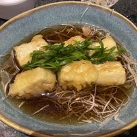 Después de visitar El Chopo, Magic Tofu (Tofu Con Tempura, Turnip 🫜y Chives) Tasty! 😋   at Sushi Roll - Eje Vial Norte Mosqueta in Mexico City