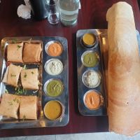 Vegan Gobi manchurian & masala dosa at Crispy Dosa in Cardiff