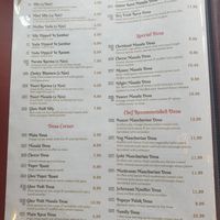 Menu 3 at Crispy Dosa in Cardiff