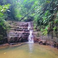 Waterfall you can walk to on the property at Terraza Bistro - Oxygen Jungle Villas in Uvita