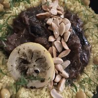 Lamb tagine- just wow! Highly recommendd  at Reverie Restaurant and Cocktail Bar in Brooklyn