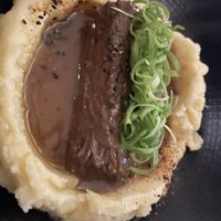 Miso glazed short ribs- super delicious   at Reverie Restaurant and Cocktail Bar in Brooklyn