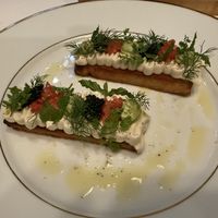 Whipped Ricotta Brioche  at Reverie Restaurant and Cocktail Bar in Brooklyn