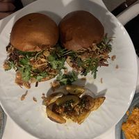 Sliders  at Reverie Restaurant and Cocktail Bar in Brooklyn