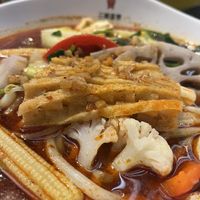 Tofu & veg in OG Szechuan broth   at Sanku Maots'ai - 三顾冒菜 in Berlin