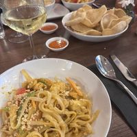 Stir fried pineapple curry with tofu   at Mai Thai  in Prestatyn