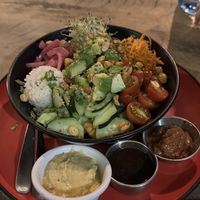 Vegan poke special  at Esencia Nativa in El Zonte