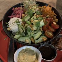 Vegan poke special  at Esencia Nativa in El Zonte