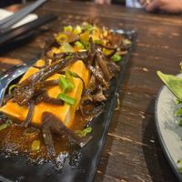 Cold tofu salad at Tanaka Ramen & Izakaya in Honolulu