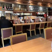 Indoor seating  at Ramen Kiou - Tani 9 in Osaka