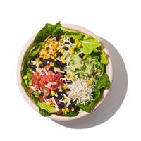 Customizable vegetarian-friendly dishes, just like at Chipotle Mexican Grill. at Tender's Southwest Grill 目黒駅前店   in Tokyo
