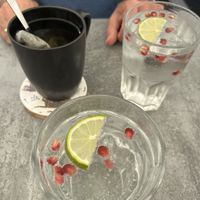 Tea and water  at KOI Passau in Passau