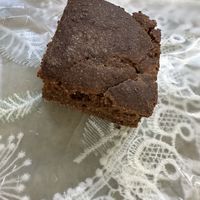 Not a brownie, more of a zucchini bread or similar, but good!   at Mokocho Cuisine in Castries City