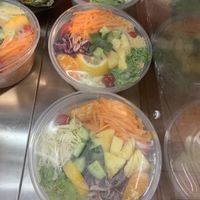 To Go Salads   at Les Bons Enfants Végétariens  in Saint-pierre