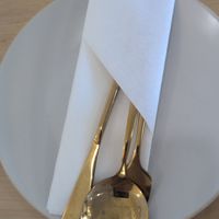 Fancy silverware at Imli Kitchen in Ormond Beach