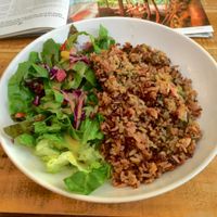 spicy black bean fried rice at Light Radiant Food in Hong Kong Island