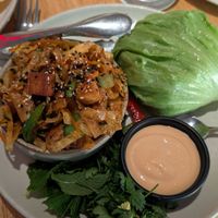 Vegan tofu lettuce wrap s at Moxies in Southlake