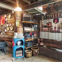 Interior antique at Old House Vegetarian - 老屋素食 in Miri